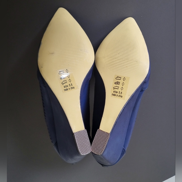 New Michael Antonio Hollow Out Bootie 5.5M Blue - Picture 5 of 6